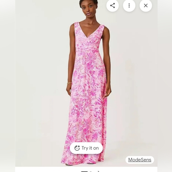 Lilly Pulitzer Dresses & Skirts - Lilly Pulitzer Sloane Maxi Dress Sz M NWT